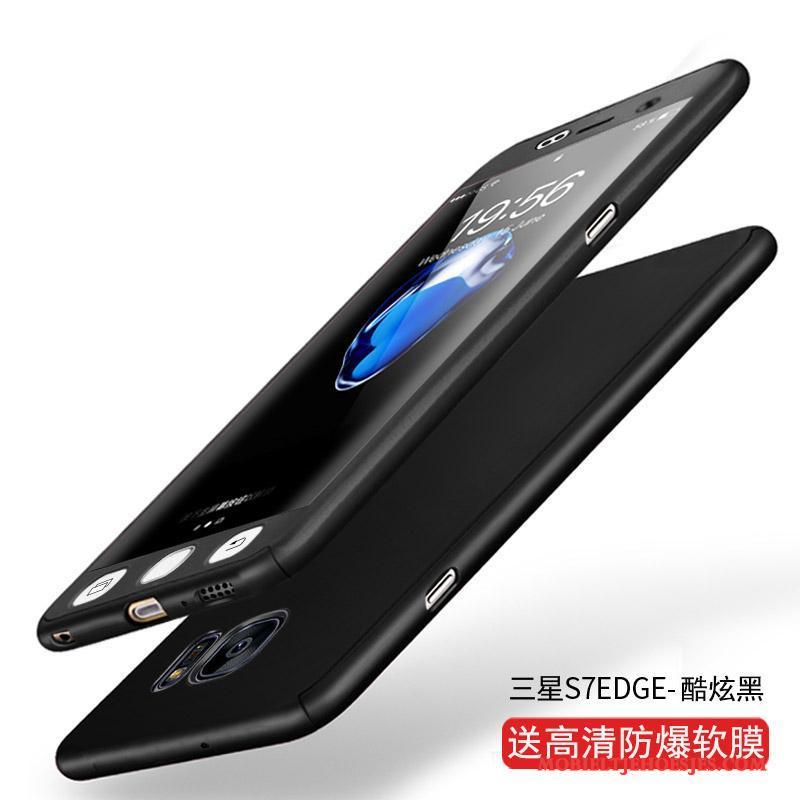 Samsung Galaxy S7 Edge Hoesje Telefoon All Inclusive Ster Anti-fall Zwart