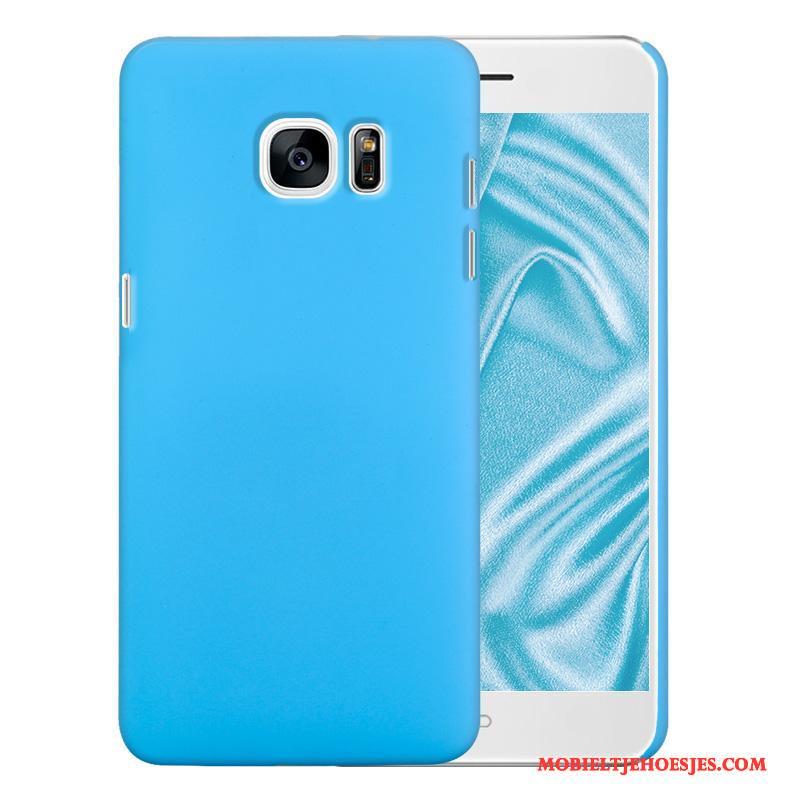 Samsung Galaxy S7 Edge Ster Hoesje Kleur Hard Bescherming Telefoon Lichtblauw