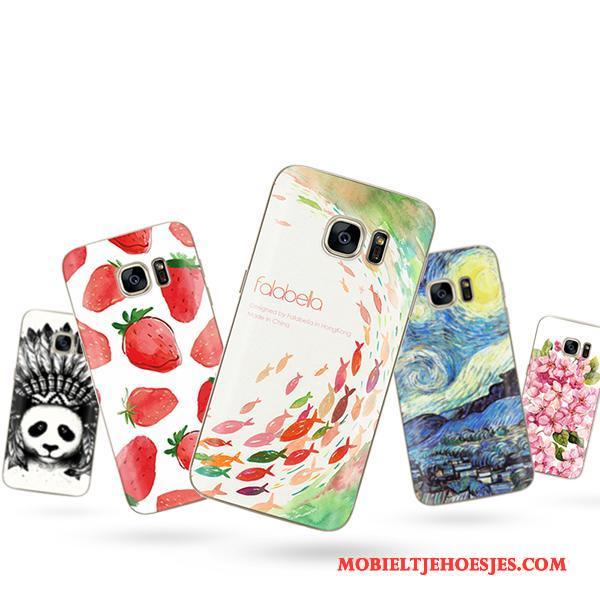 Samsung Galaxy S7 Kleur Scheppend Hoesje Telefoon Reliëf Bescherming Ster Persoonlijk