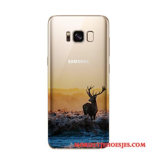 Samsung Galaxy S8 All Inclusive Hoesje Telefoon Siliconen Zacht Ster Accessoires Eenvoudige