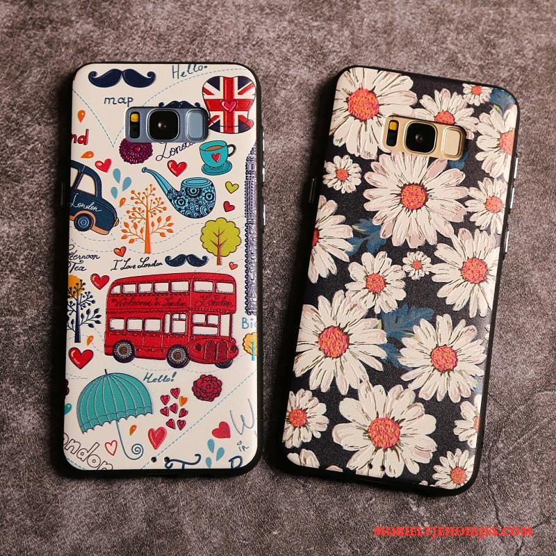 Samsung Galaxy S8 All Inclusive Schrobben Siliconen Anti-fall Zacht Hoesje Kleur