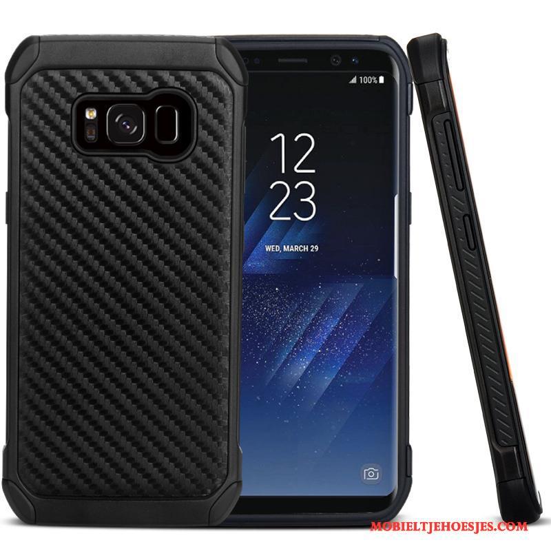 Samsung Galaxy S8+ Hoesje All Inclusive Ster Patroon Trend Bescherming Anti-fall Weven