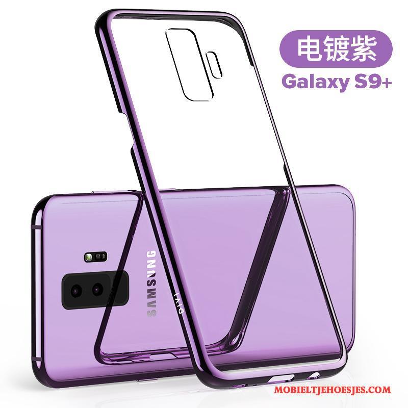 Samsung Galaxy S9+ All Inclusive Doorzichtig Hoesje Telefoon Siliconen Anti-fall Dun Bescherming