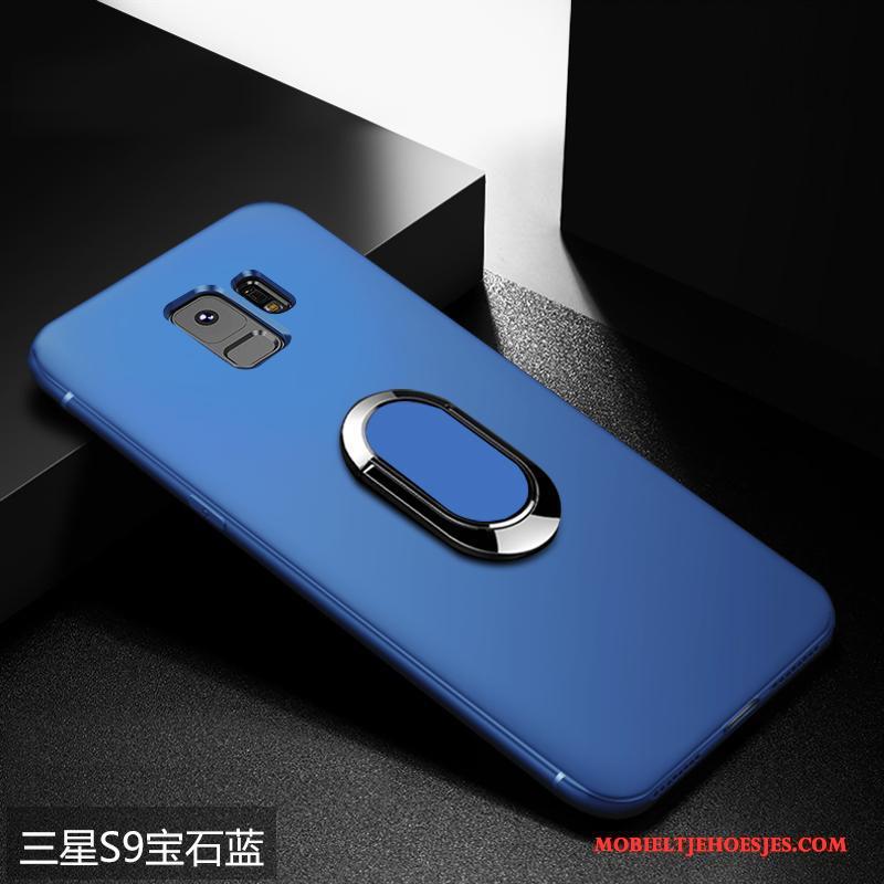 Samsung Galaxy S9 Hoesje Telefoon Nieuw All Inclusive Scheppend Hard Eenvoudige Blauw