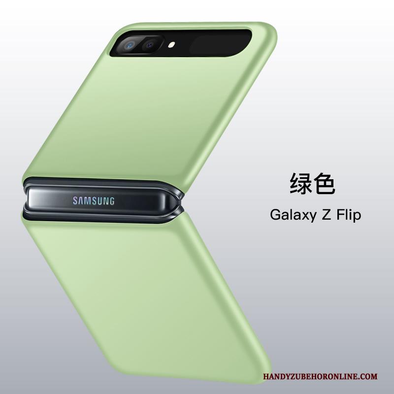 Samsung Z Flip Hoesje Anti-fall Siliconen Ster Vouw All Inclusive Groen Bescherming