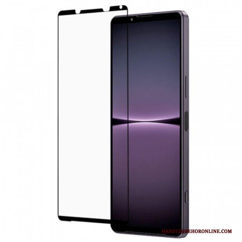 Sony Xperia 1 Iv Screenprotector Van Gehard Glas Met Zwarte Rand
