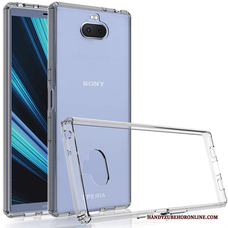 Sony Xperia 10 Plus Hoesje Tempereren Skärmskydd Anti-fall Telefoon Mobiele Telefoon Siliconen