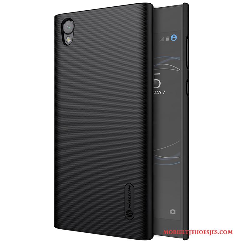 Sony Xperia L1 Antislip Hoesje Telefoon Mobiele Telefoon Hard Bescherming Zwart Goud