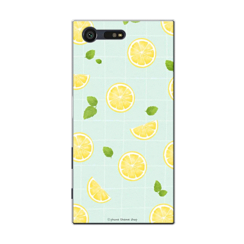 Sony Xperia X Compact Siliconen Blauw Fruit Hoesje Telefoon Mini Watermeloen All Inclusive