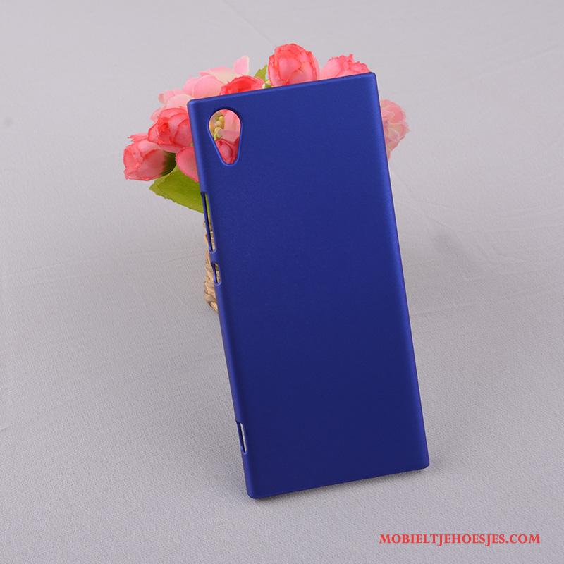 Sony Xperia Xa1 Ultra Hoesje Telefoon Blauw Hard Mobiele Telefoon Bescherming