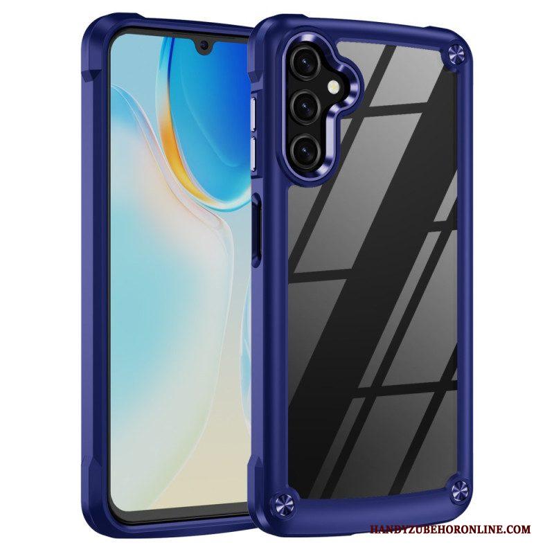 Telefoonhoesje voor Samsung Galaxy A14 / A14 5G Hybride Met Aluminiumlegering