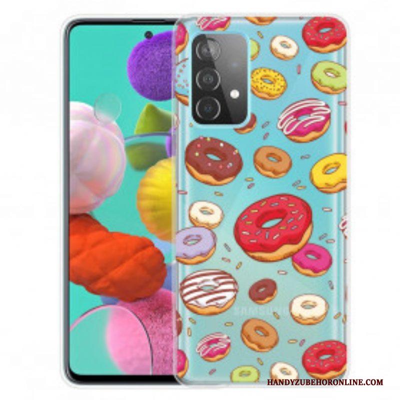 Telefoonhoesje voor Samsung Galaxy A52 4G / A52 5G / A52s 5G Hou Van Donuts