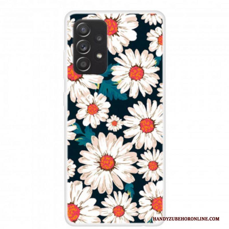Telefoonhoesje voor Samsung Galaxy A52 4G / A52 5G / A52s 5G Vrijheid Bloemen