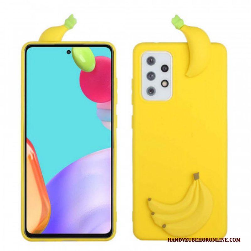 Telefoonhoesje voor Samsung Galaxy A53 5G 3d Banaan