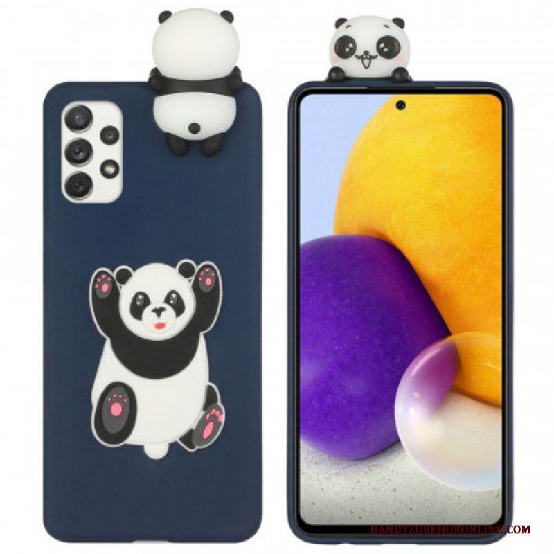 Telefoonhoesje voor Samsung Galaxy A53 5G Dikke Panda 3d