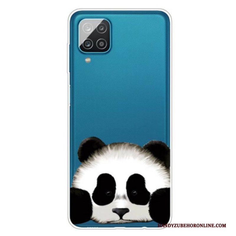 Telefoonhoesje voor Samsung Galaxy M12 / A12 Naadloze Panda