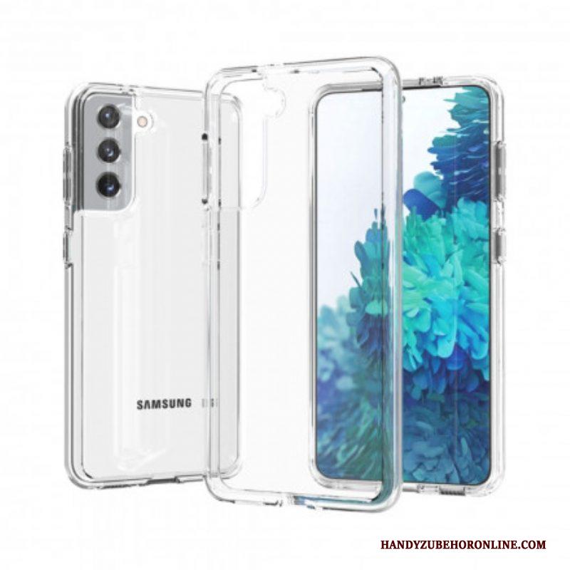 Telefoonhoesje voor Samsung Galaxy S21 5G Transparant Getint