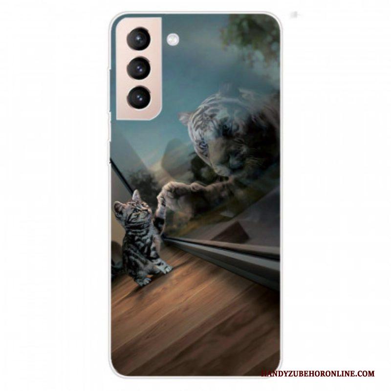 Telefoonhoesje voor Samsung Galaxy S22 Plus 5G Kittens Droom