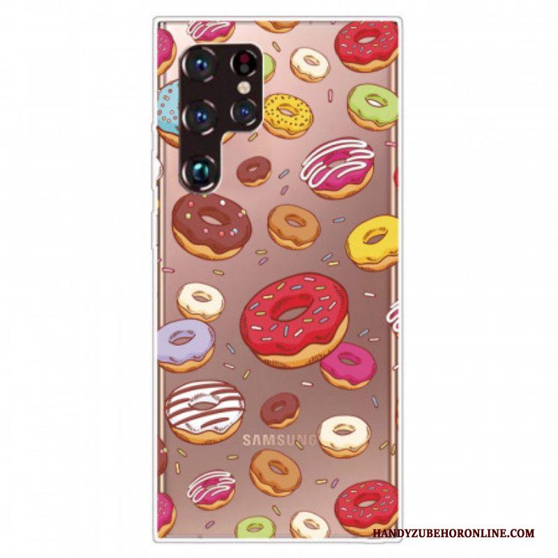 Telefoonhoesje voor Samsung Galaxy S22 Ultra 5G Hou Van Donuts