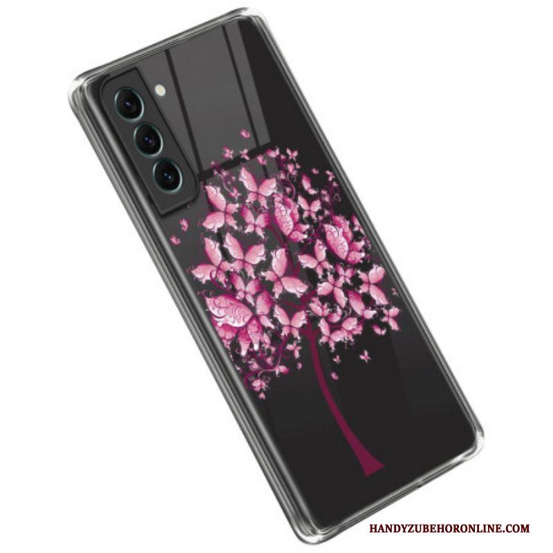 Telefoonhoesje voor Samsung Galaxy S23 5G Naadloze Roze Boom