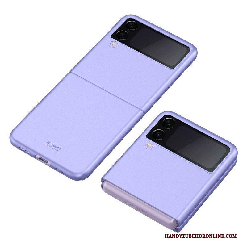 Telefoonhoesje voor Samsung Galaxy Z Flip 3 5G Folio-hoesje Huidgevoel