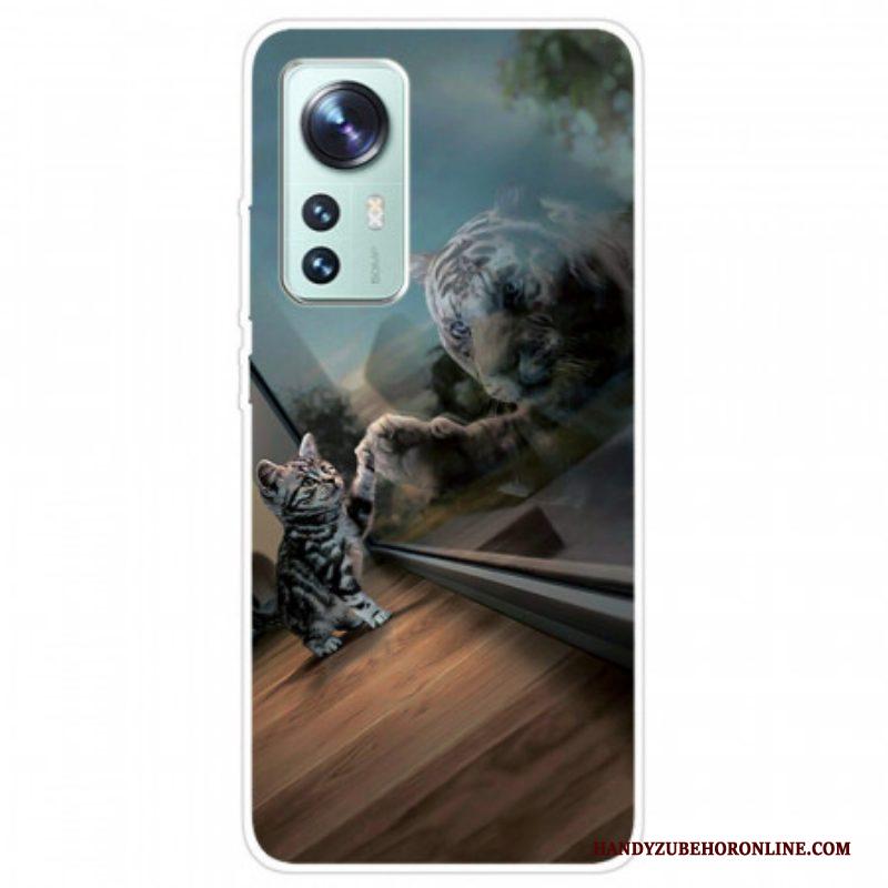 Telefoonhoesje voor Xiaomi 12 Pro Kitten Droom Siliconen