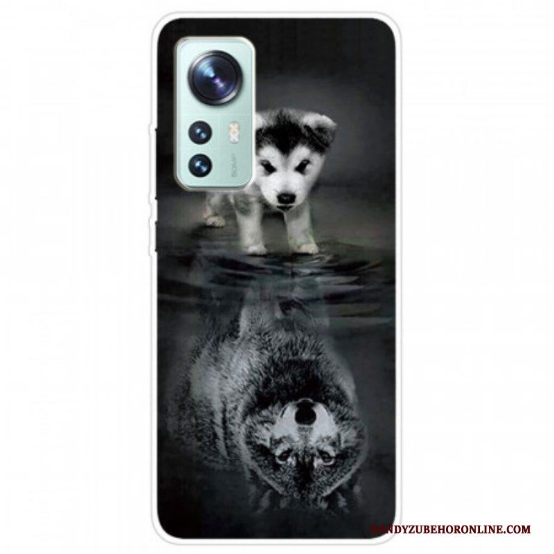 Telefoonhoesje voor Xiaomi 12 Pro Siliconen Puppydroom