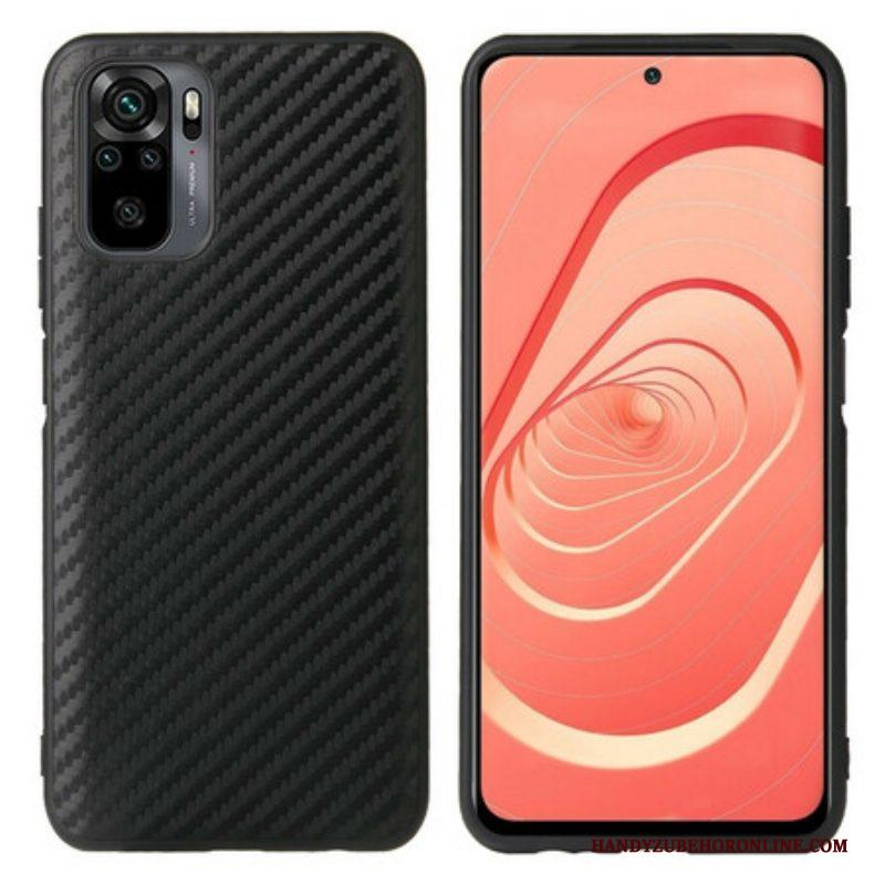 Telefoonhoesje voor Xiaomi Redmi Note 10 / 10S Koolstofvezel