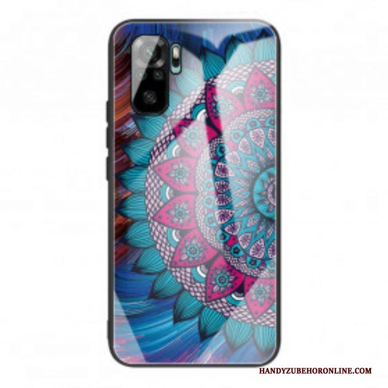 Telefoonhoesje voor Xiaomi Redmi Note 10 / 10S Mandala Gehard Glas