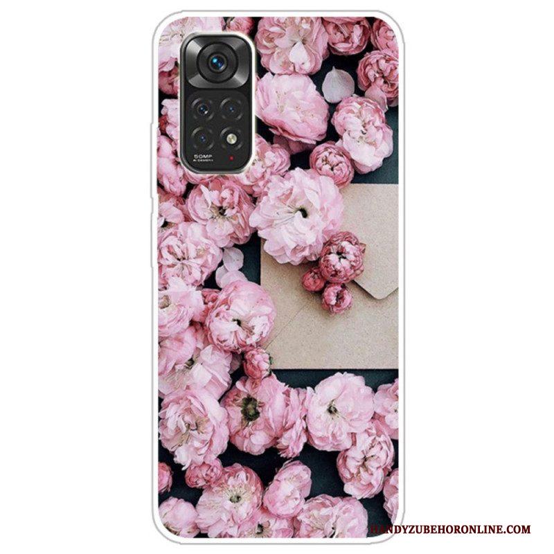 Telefoonhoesje voor Xiaomi Redmi Note 11 Pro / 11 Pro 5G Intense Bloemen