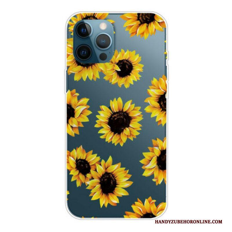 Telefoonhoesje voor iPhone 13 Pro Zonnebloemen