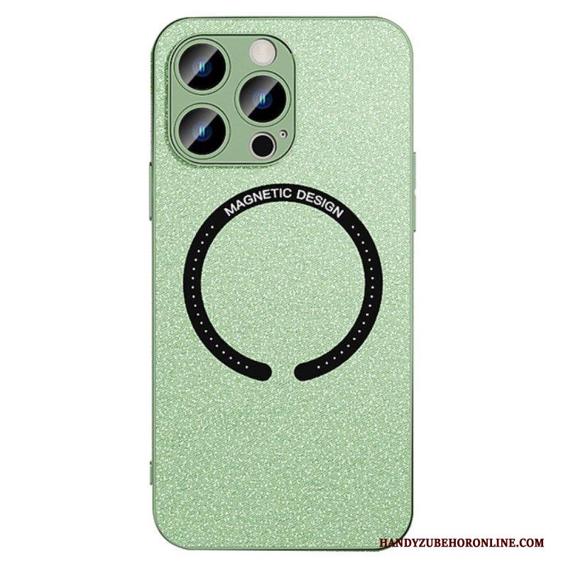 Telefoonhoesje voor iPhone 14 Pro Magsafe-compatibel Kunstleer
