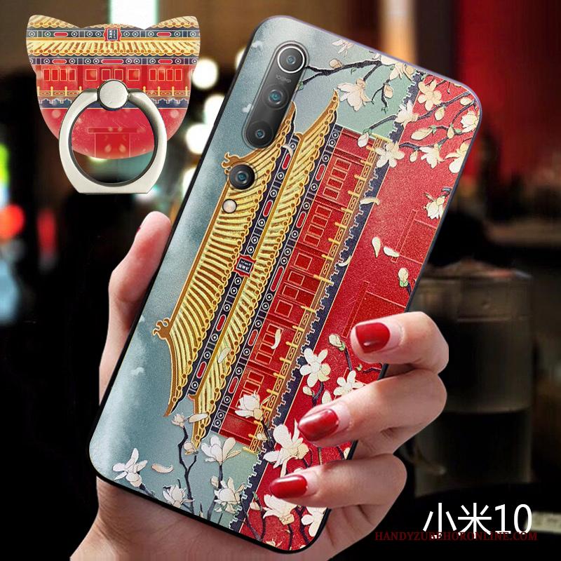 Xiaomi Mi 10 Chinese Stijl Hoesje Scheppend Mini Persoonlijk Vintage High End