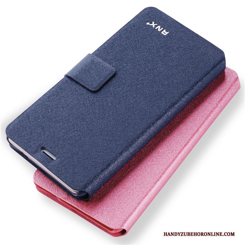 Xiaomi Mi 10 Clamshell Hoesje Telefoon Anti-fall Leren Etui Blauw All Inclusive Mini