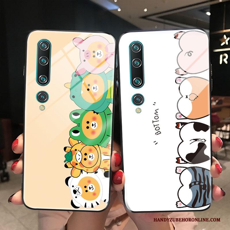 Xiaomi Mi 10 Jeugd Mooie Spotprent Beren Mini Hoesje Telefoon Wit