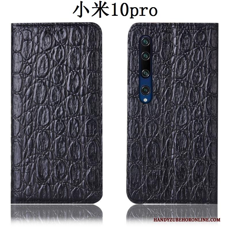 Xiaomi Mi 10 Pro Hoesje All Inclusive Anti-fall Mini Hoes Folio Leren Etui Jeugd