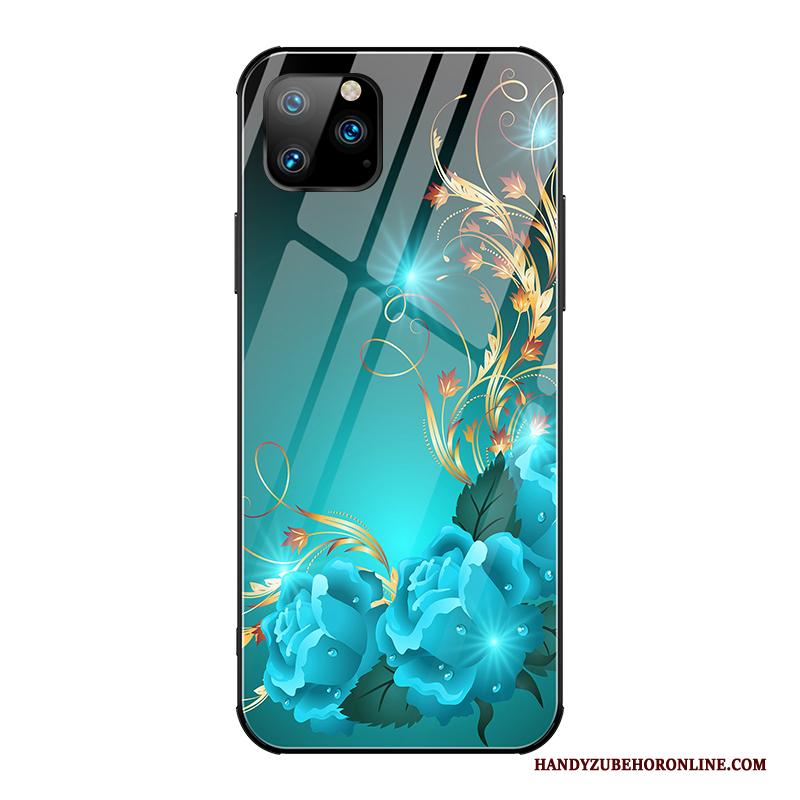 iPhone 11 Pro Max All Inclusive Trendy Merk Mode Goud Blauw Nieuw Hoesje Telefoon