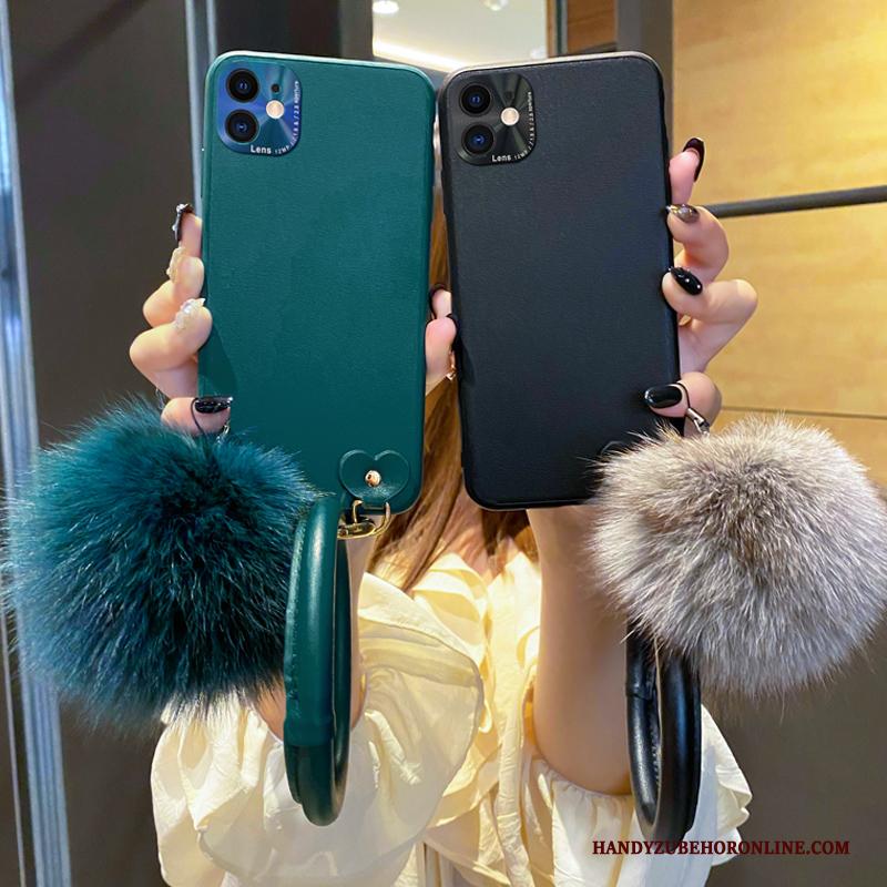 iPhone 12 Hard Trendy Merk Anti-fall Hoesje Telefoon All Inclusive High End Leer