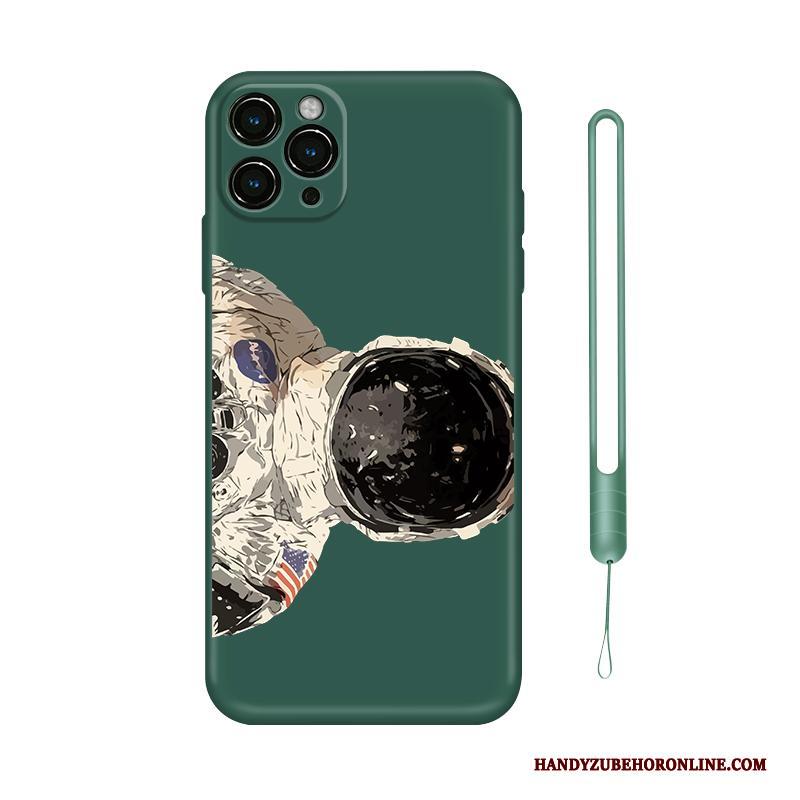 iPhone 12 Pro Ster Trendy Merk All Inclusive Hoesje Telefoon Persoonlijk Groen Siliconen