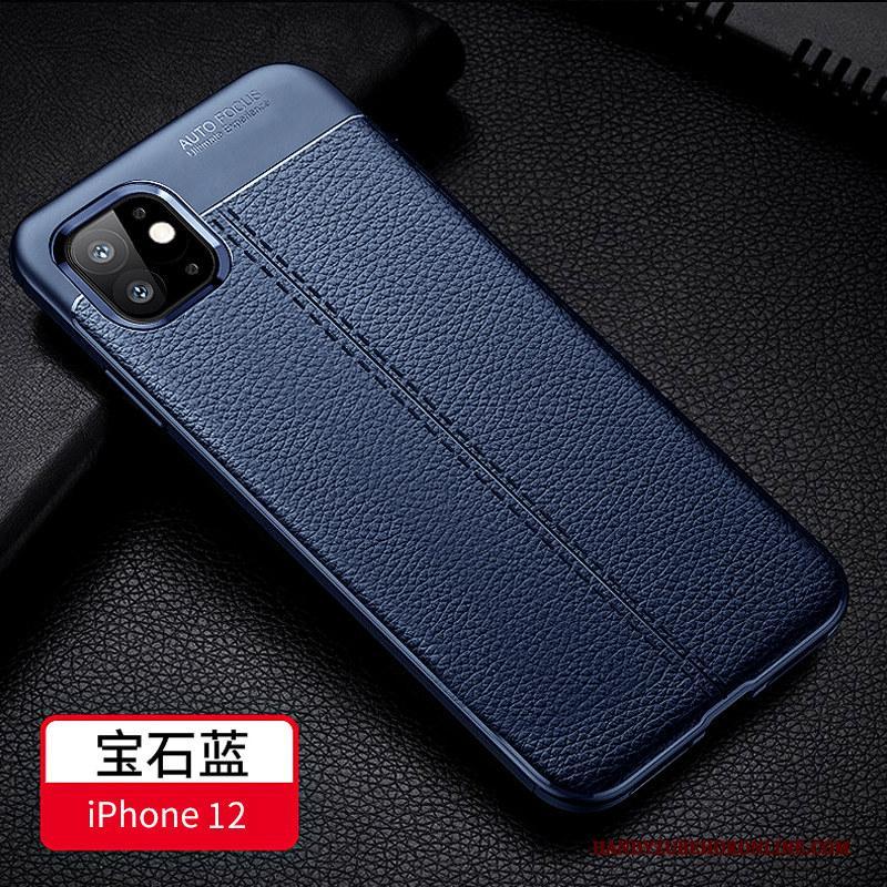 iPhone 12 Zacht Eenvoudige Siliconen High End Trendy Merk Hoesje Telefoon All Inclusive