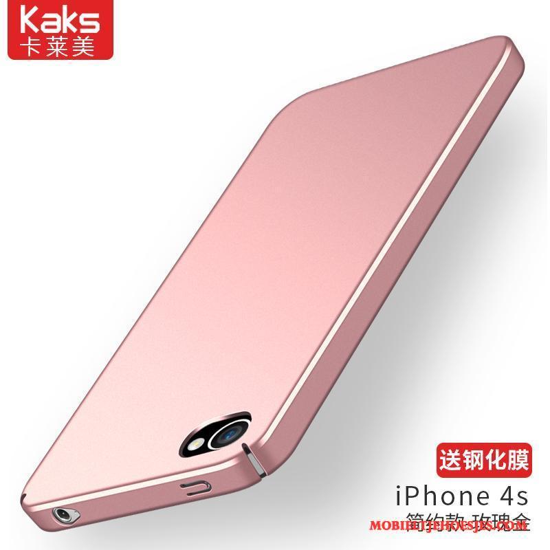 iPhone 4/4s Mobiele Telefoon Lichte En Dun Roze Hoes All Inclusive Hoesje Telefoon Hard