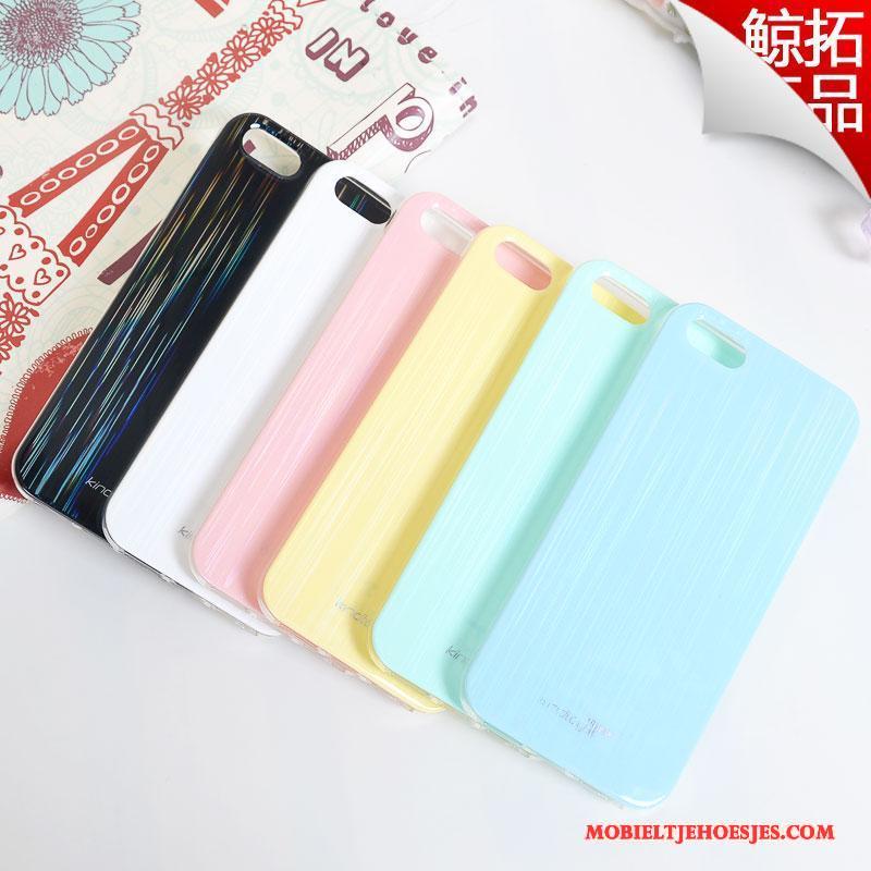 iPhone 4/4s Siliconen Hoes Bescherming Hoesje Telefoon Blauw Kleur