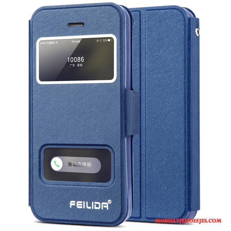 iPhone 5/5s Blauw Anti-fall Hoesje Telefoon Bescherming Siliconen Clamshell All Inclusive