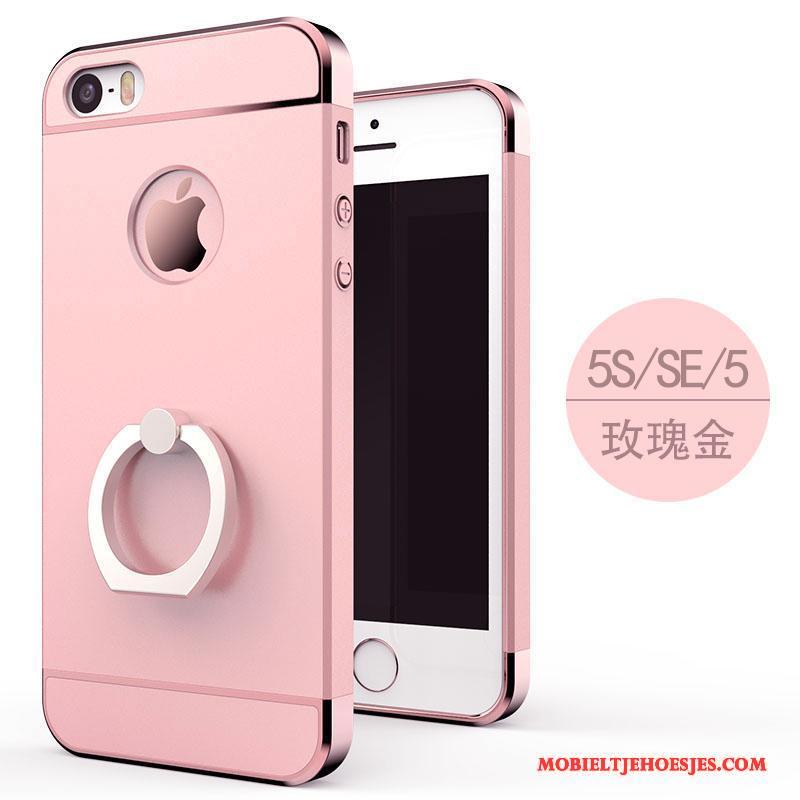 iPhone 5/5s Hoesje Telefoon Nieuw Elegante All Inclusive Rose Goud Anti-fall Trend
