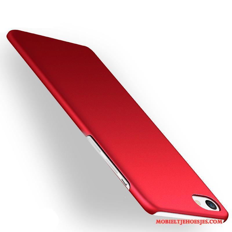 iPhone 5c All Inclusive Schrobben Rood Hard Siliconen Hoes Hoesje Telefoon