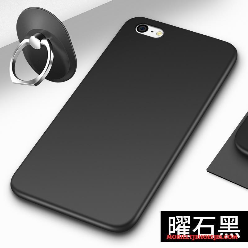 iPhone 5c Scheppend Zwart Hoesje Telefoon Bescherming Trend Zacht Siliconen