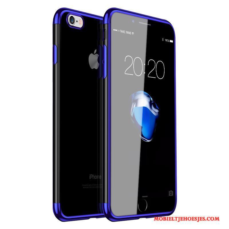iPhone 6/6s Bescherming Zacht Hoesje Telefoon Eenvoudige Trend Plating All Inclusive
