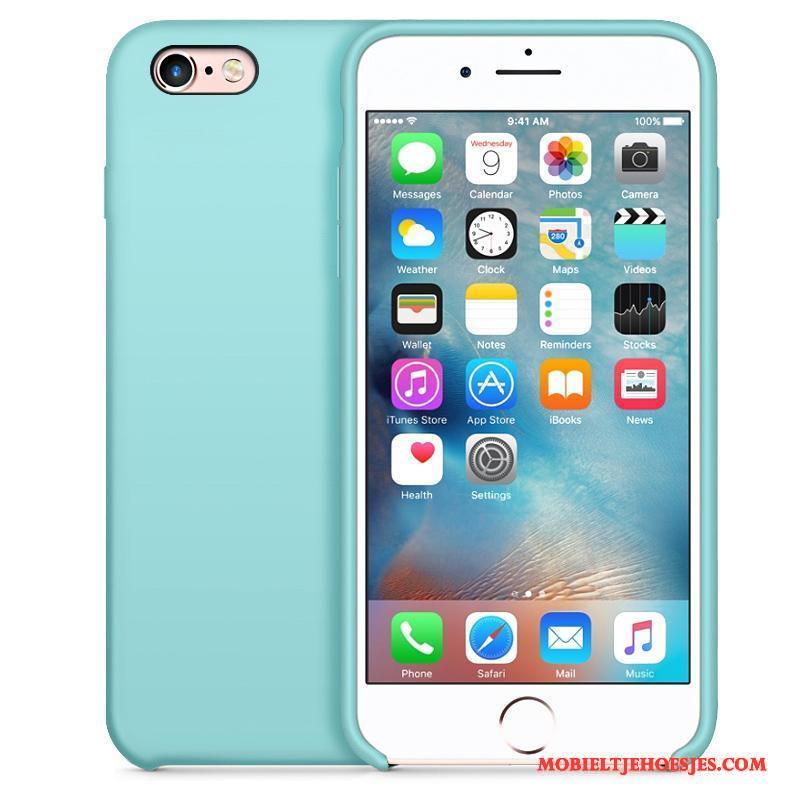 iPhone 6/6s Plus Blauw Hoes Hoesje Telefoon Mobiele Telefoon All Inclusive Zacht Anti-fall