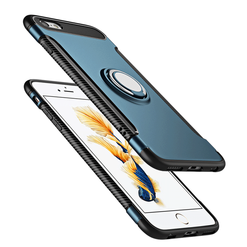 iPhone 6/6s Plus Hoesje All Inclusive Hoes Nieuw Ring Blauw Persoonlijk Trend
