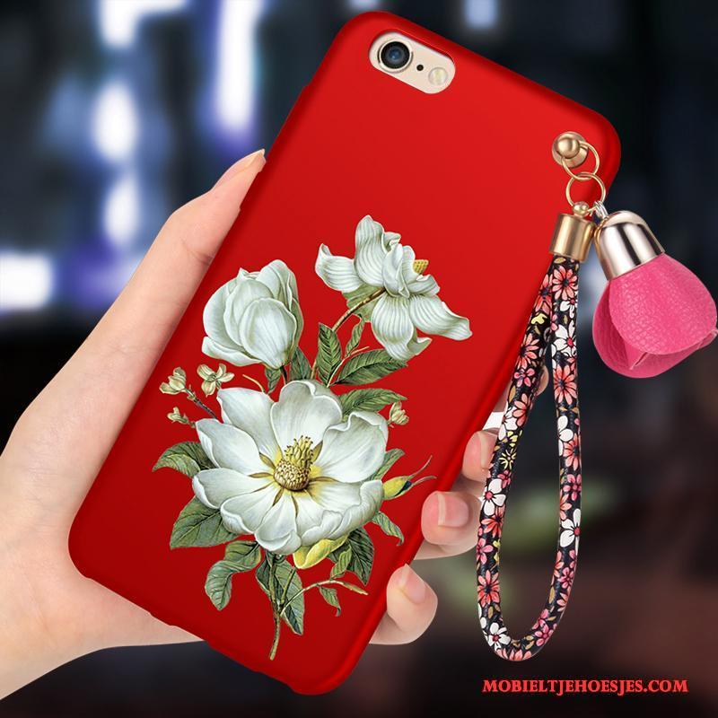 iPhone 6/6s Plus Hoesje All Inclusive Persoonlijk Nieuw Hoes Rood Anti-fall Bescherming